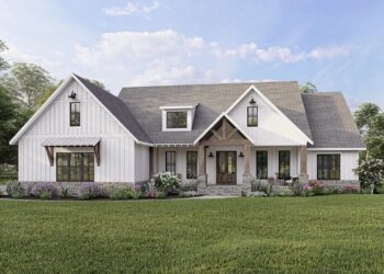 MODERN FARMHOUSE PLAN 098-00328 - Detail Plans